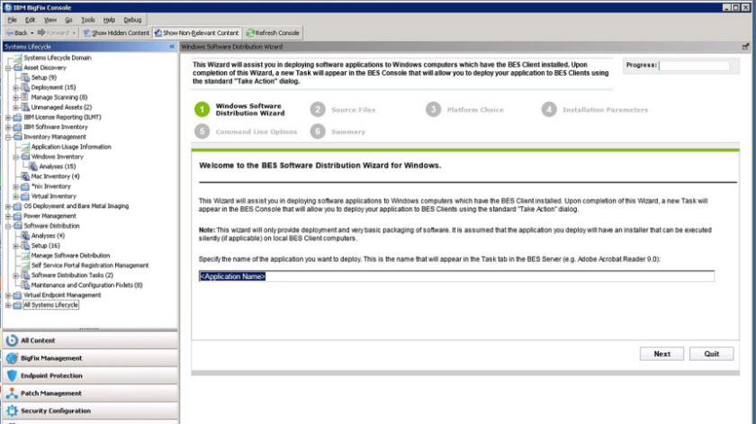 IBM Bigfix Life Cycle Management