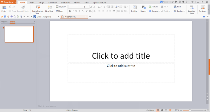 Presentation WPS Office